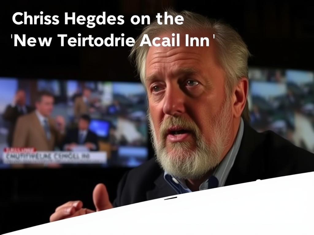 Chris Hedges on the New War Rhetoric Against Iran